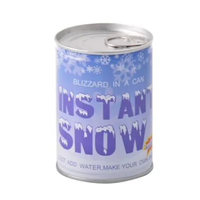 Christmas Snow in a Can